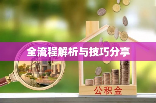 焦作全流程解析与技巧分享